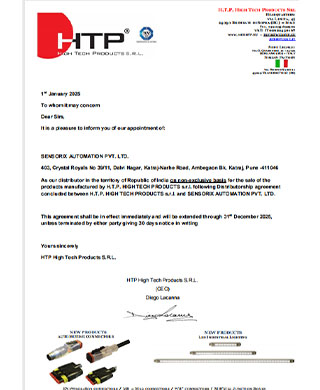 HTP Industrial Connectors Certification